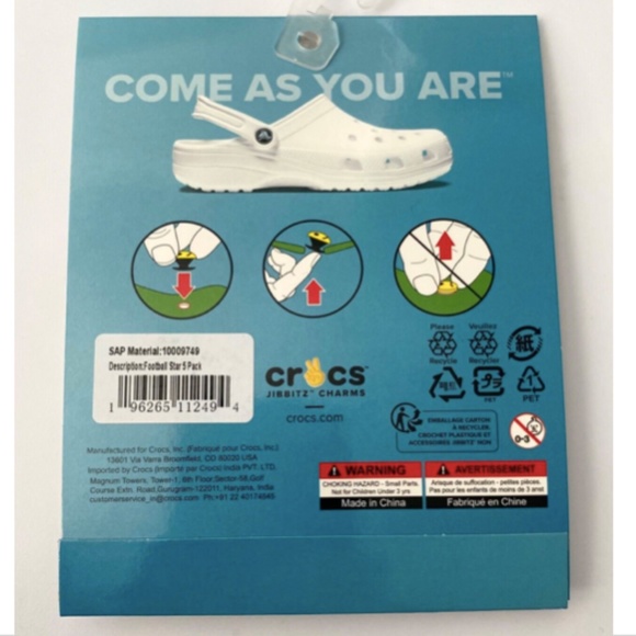 CROCS Accessories Crocs Uniquely You Football Star Mvp Money Bag